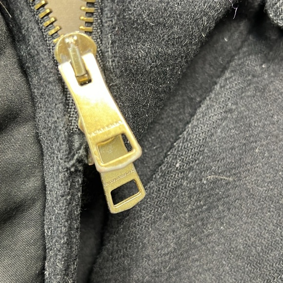 Burberry Brit Wool Toggle Pea Coat Black - Picture 12 of 12